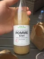 含糖量 Le pur jus artisanal de pomme kiwi