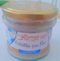 Quantité de sucre dans Rillettes pur porc Bio