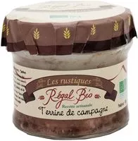 Sucre et nutriments contenus dans Regal bio