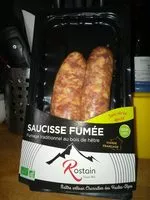 Quantité de sucre dans Saucisse fumée