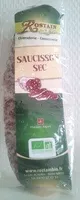 Quantité de sucre dans Spécialité de Saucisson sec Bio