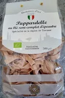 Sokerin määrä sisällä Pappardelle au blé semi-complet d'épeautre