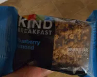 Sokerin määrä sisällä kind breakfast