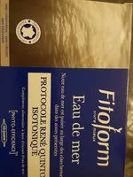 Jumlah gula yang masuk Eau De Mer Isotonique - 30 Ampoules - Fitoform