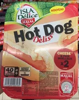 İçindeki şeker miktarı Hot Dog Déliss' Cheese & Pain moelleux