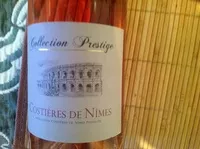 Sucre et nutriments contenus dans Costieres de nimes collection prestige