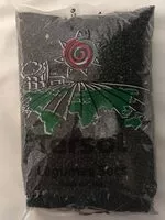 चीनी की मात्रा Lentilles béluga (noires)