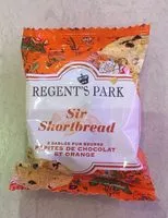 Sucre et nutriments contenus dans Regents park