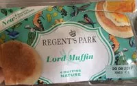 Sucre et nutriments contenus dans Regent s park