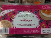 入っている砂糖の量 Muffin à la Farine Complète & 7 Graines