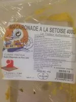 İçindeki şeker miktarı Macaronade à la Setoise