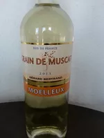 Quantité de sucre dans Grain de Muscat