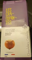Sokerin määrä sisällä Les craquantes