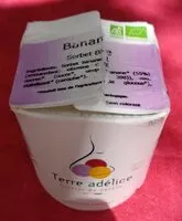 Sokerin määrä sisällä Sorbet Banane