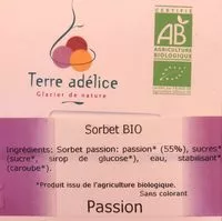 Sokerin määrä sisällä Passion
