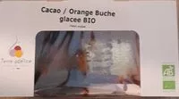 Sokerin määrä sisällä Buche glacée Cacao Orange