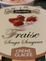 Quantité de sucre dans crème glacée fraise