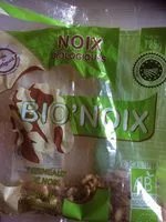 Sucre et nutriments contenus dans Bio noix