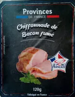 Jumlah gula yang masuk Chiffonnade de bacon fumé