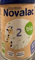 Quantité de sucre dans Lait infantile 2ème âge bio 6-12mois