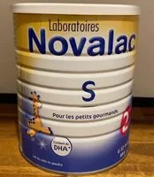 Quantité de sucre dans Novalac S