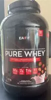 Jumlah gula yang masuk Pure Whey Saveur Fraise