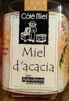 Sucre et nutriments contenus dans Cote miel les apiculteur associes