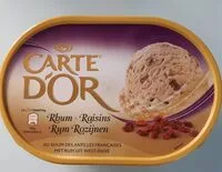 Cantidad de azúcar en Glace rhum raisins