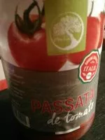 Jumlah gula yang masuk Passata de Tomate