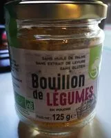Sokerin määrä sisällä Bouillon de légumes en poudre