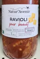 Quantité de sucre dans Ravioli pur bœuf