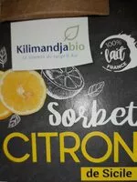 Jumlah gula yang masuk Sorbet citron