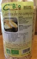 Sucre et nutriments contenus dans Canavere c bio