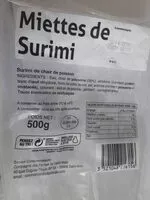 Sucre et nutriments contenus dans Compagnie des peches de st malo