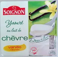Suhkru kogus sees Yaourt chèvre vanille