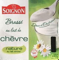 Suhkru kogus sees Yaourt Brassé au lait de Chèvre