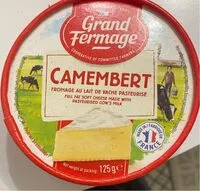 Jumlah gula yang masuk Camembert