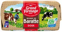Jumlah gula yang masuk Beurre de baratte doux
