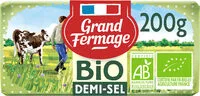 Jumlah gula yang masuk Beurre BIO demi-sel