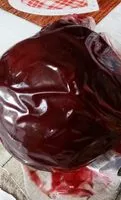 Sokerin määrä sisällä Betterave rouge cuites et épluchée