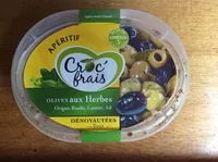 Sucre et nutriments contenus dans Croc frais