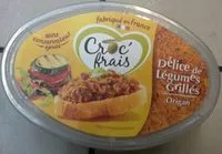 Sokerin määrä sisällä Délice de légumes grillés