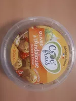 चीनी की मात्रा Olives à l'Andalouse, CROC FRAIS, barquette