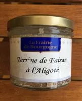 चीनी की मात्रा Terrine de faisan à l'Aligoté