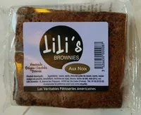 Sucre et nutriments contenus dans Lili s brownies