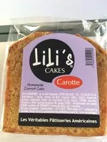 Sucre et nutriments contenus dans Lili s cakes