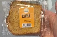 Quantité de sucre dans Cake carotte