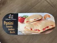 Sokerin määrä sisällä Panini tomates jambon mozzarella basilic