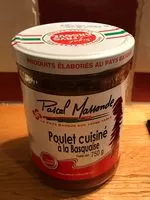 İçindeki şeker miktarı Poulet cuisiné à la basquaise
