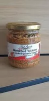 İçindeki şeker miktarı Moutarde à l'ancienne au piment d'Espelette